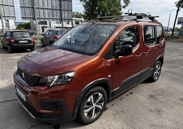 Peugeot Rifter cena 103000 przebieg: 59100, rok produkcji 2020 z Toruń małe 29